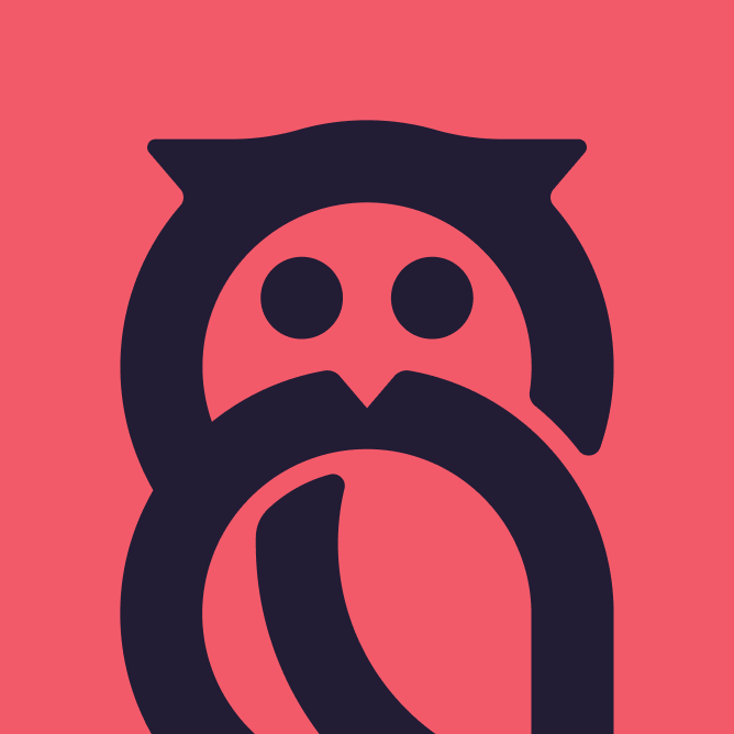 Ava logo with a pink backdrop.