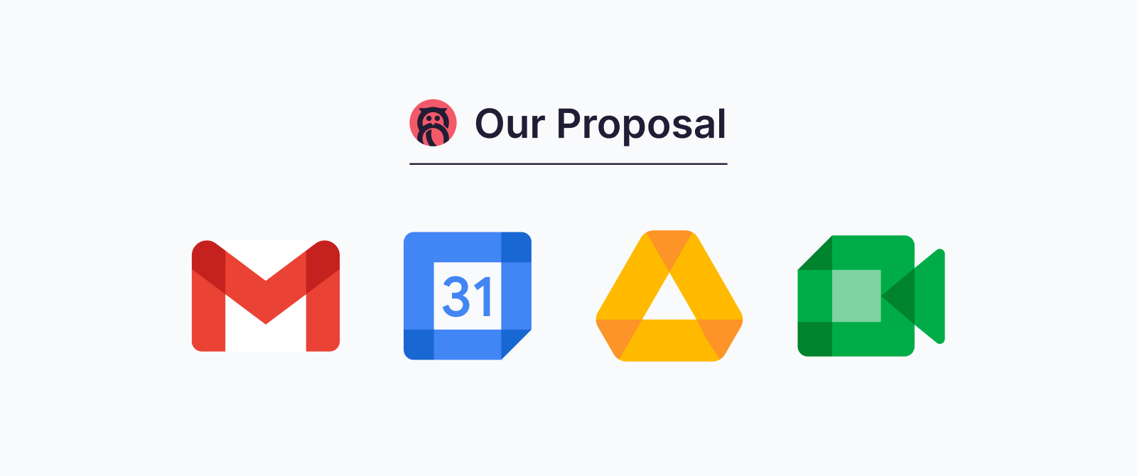 Savas' interpretation of the new Google icon suite