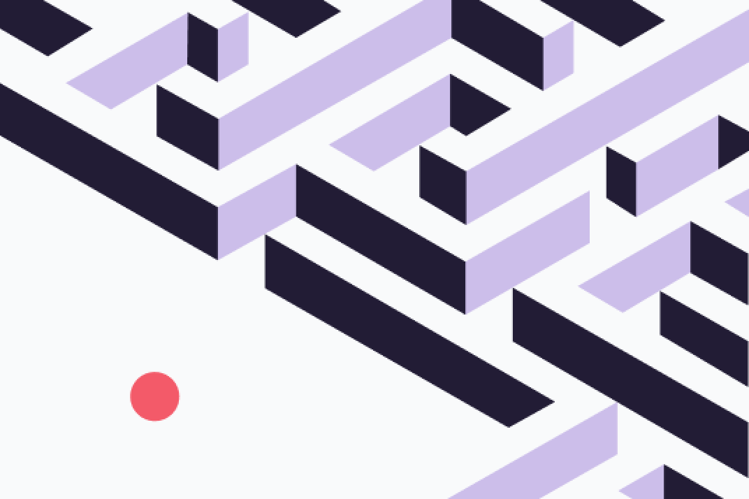 Maze diagram demonstrating multiple paths to the end.