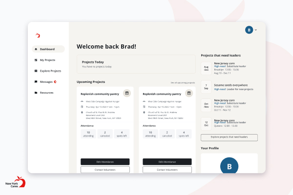 New York Cares Portal