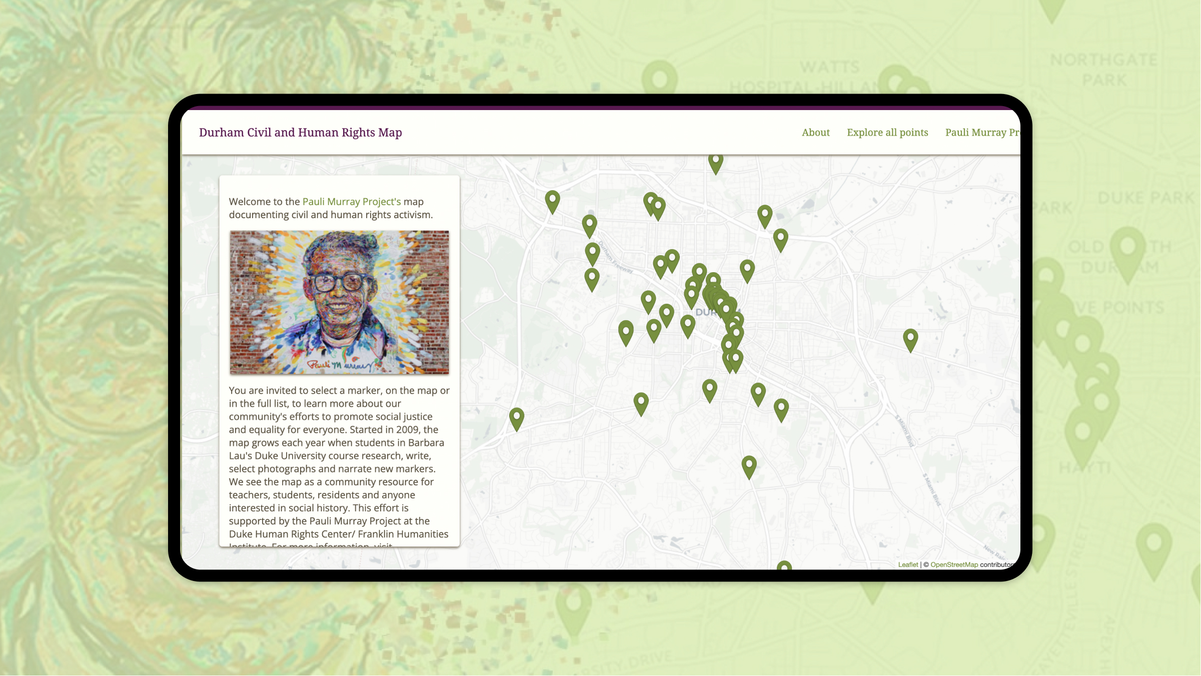 Duke Human Rights Center homepage