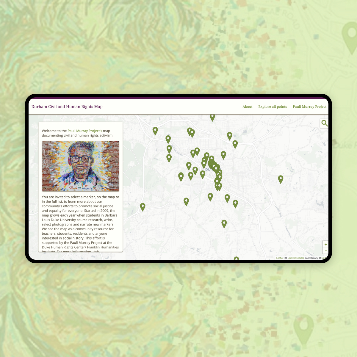 Duke Human Rights Center homepage