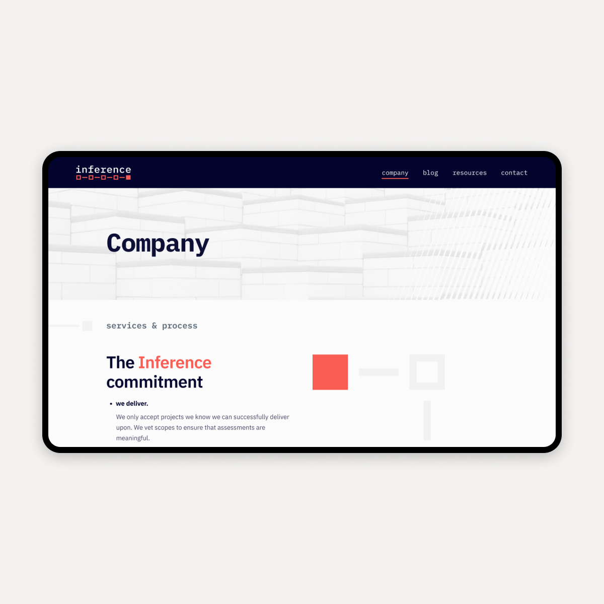 Inference homepage