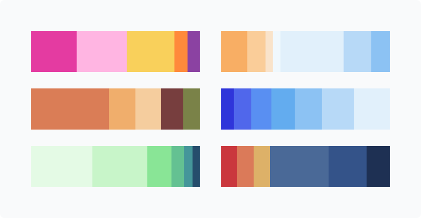 Color palettes